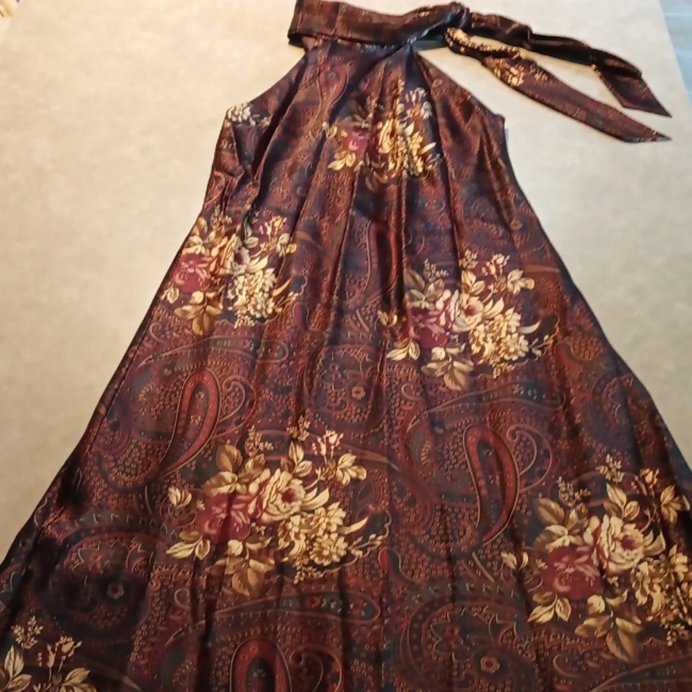 Ralph Lauren 90's vintage midi dress - Picture 2 of 4